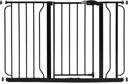 Regalo Easy Step 49-Inch Extra Wide Baby Gate, Includes 4-Inch and 12-Inch Extension Kit, 4 Pack of
