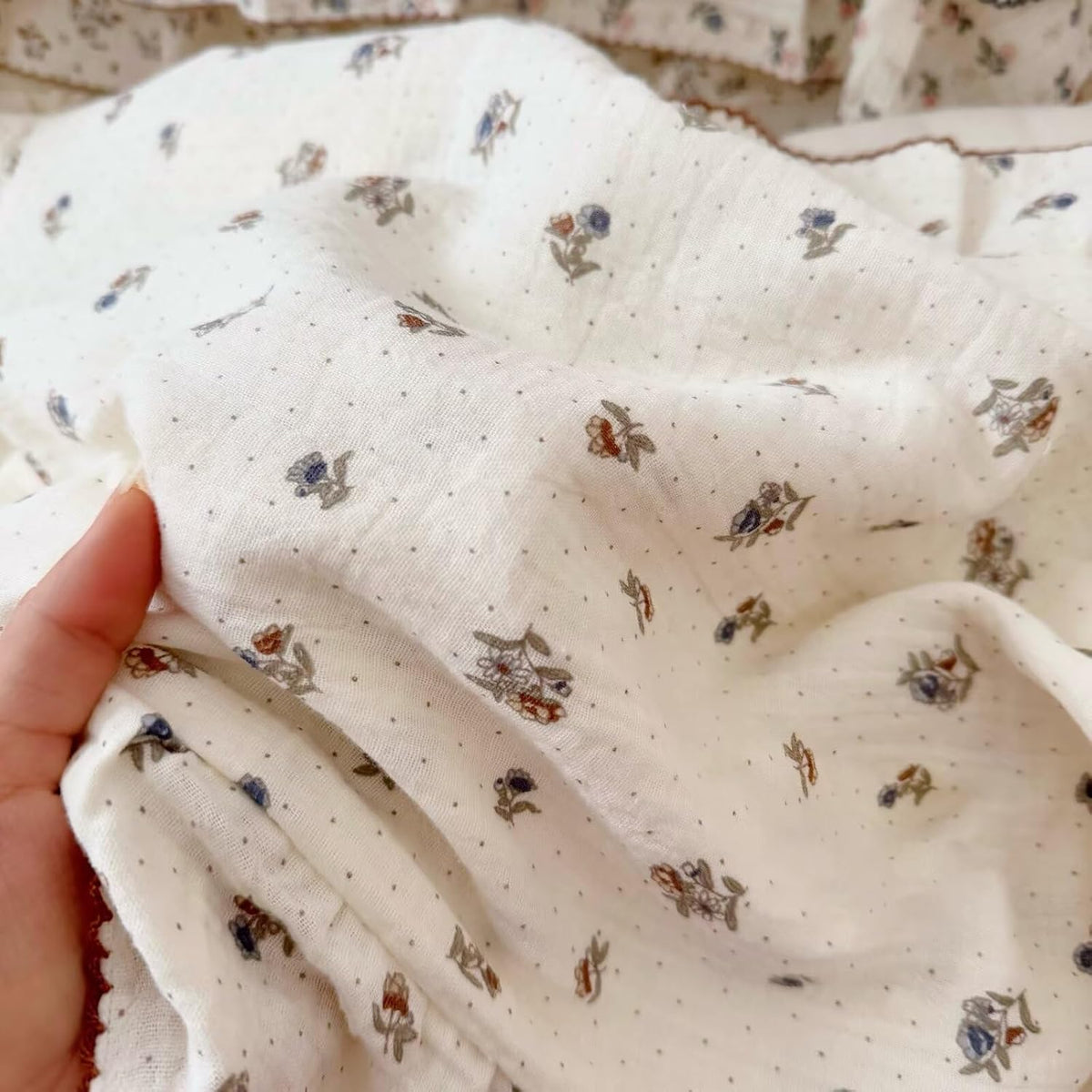 BuLuTu Crib Size Toddler Pillowcase 1 pc, 14"x20", Oeko-TEX Certified 100% Cotton Gauze Pillow