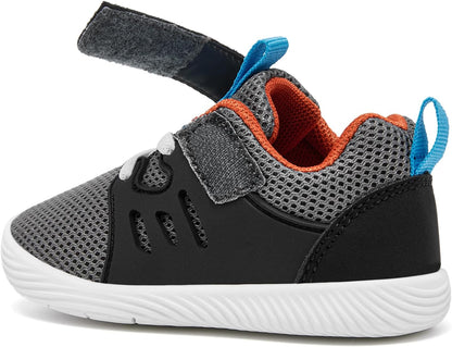 MORENDL Toddler Sneakers Baby Boys & Girls Barefoot Shoes Lightweight Breathable Walking Running