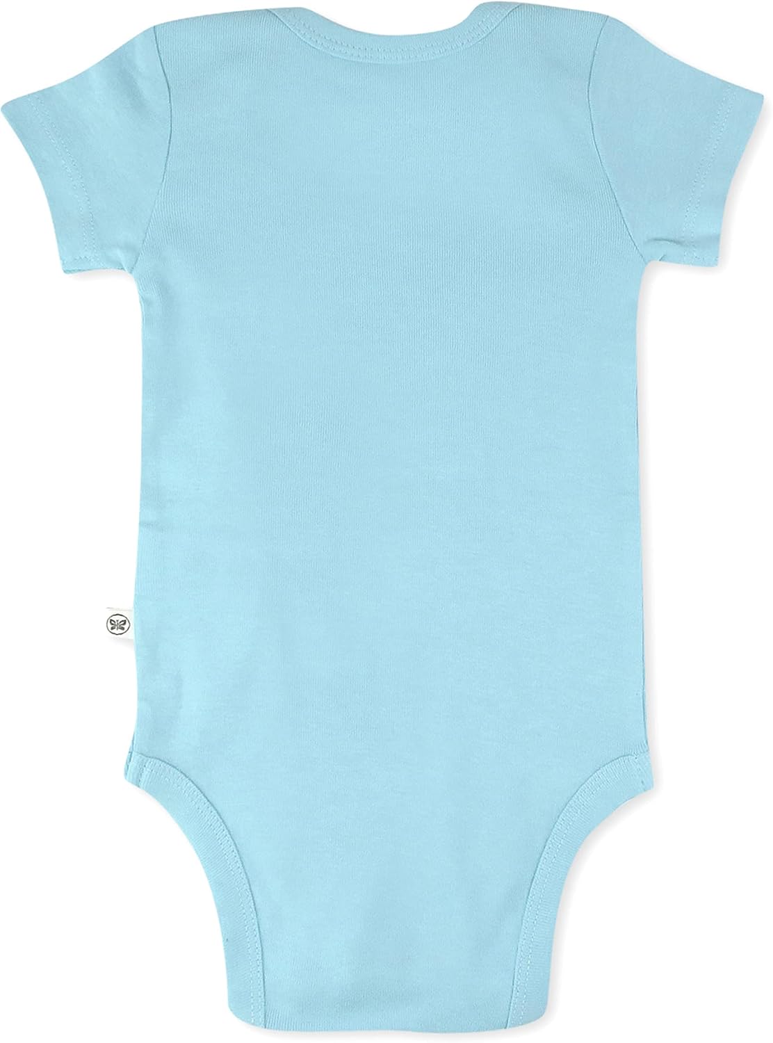 HonestBaby unisex-baby 10-pack Short Sleeve Bodysuits One-piece 100% Organic Cotton for Infant Baby