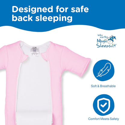 Magic Sleepsuit Baby Merlin's Cotton Baby Swaddle Transition Product - Soft and Breathable Design