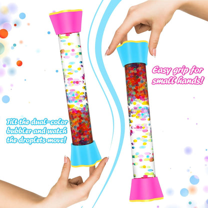 Sensory Fidget Tubes - Calm down Toys for Kids - Sensory Tubes for Calm Down Corner