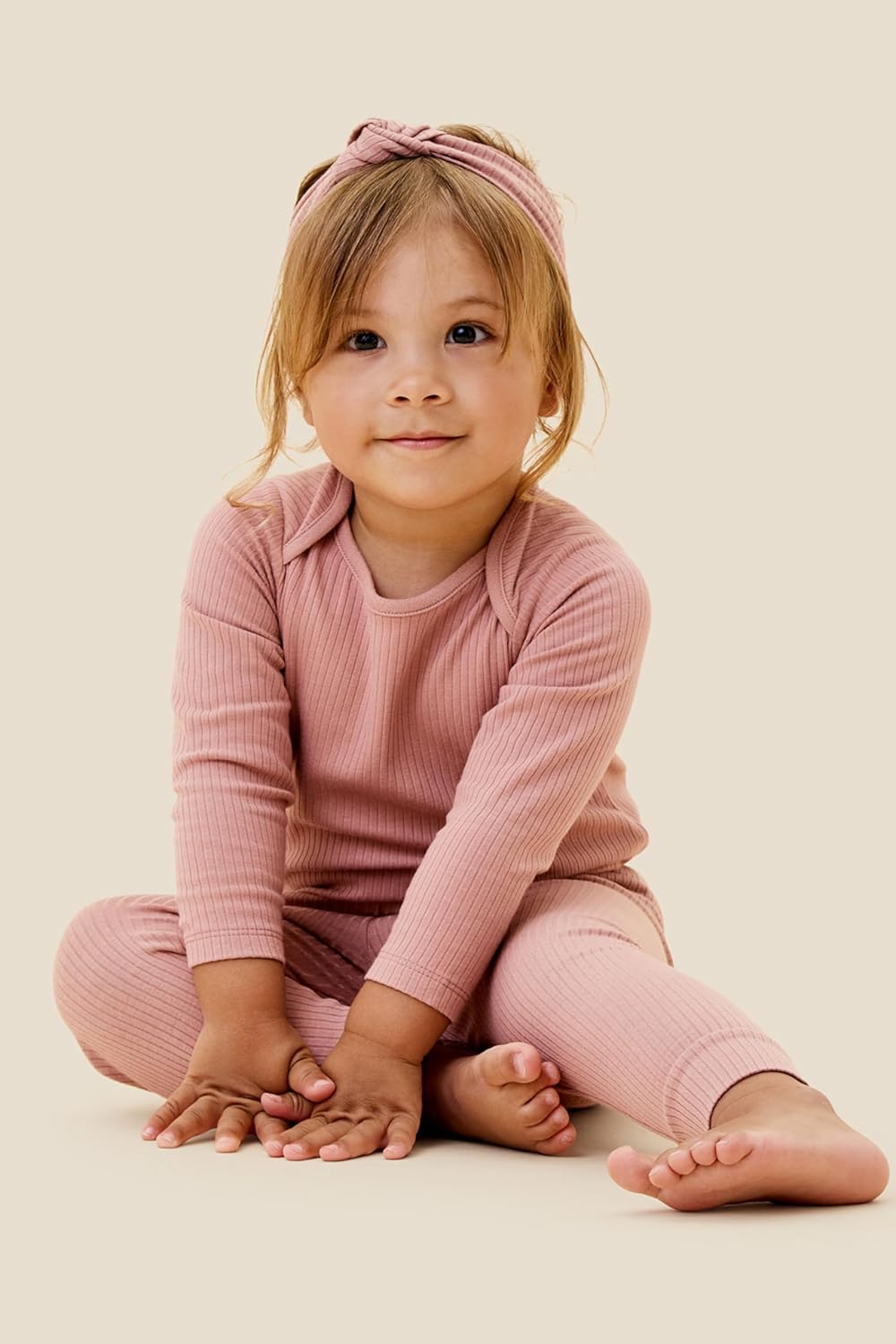 MORI Baby Unisex Long Sleeve Bodysuit Viscose from Bamboo and Organic Cotton - Comfortable Toddler