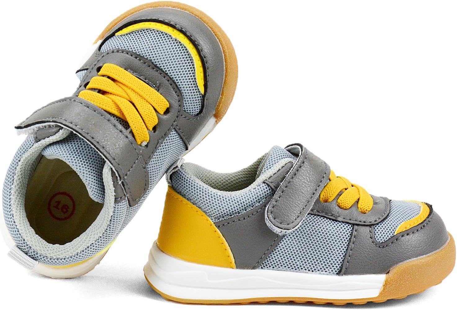 Baby Boy Girl Shoes Infant Non Slip Sneakers Breathable Lightweight Toddler First Walking Shoes 6