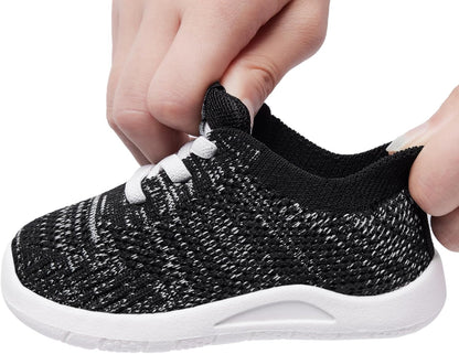 MORENDL Toddler Shoes Baby Walking Sock Shoes Infant Sneakers 0-4 Years Boy Girl Barefoot Tennis