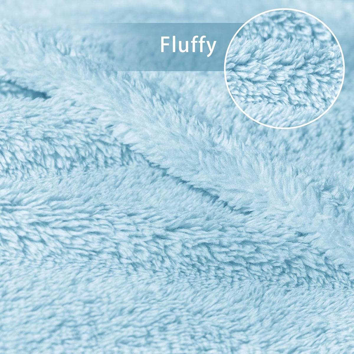 Exclusivo Mezcla King Size Flannel Fleece Blanket, Super Soft Velvet Plush Bed Blanket, Fuzzy Cozy