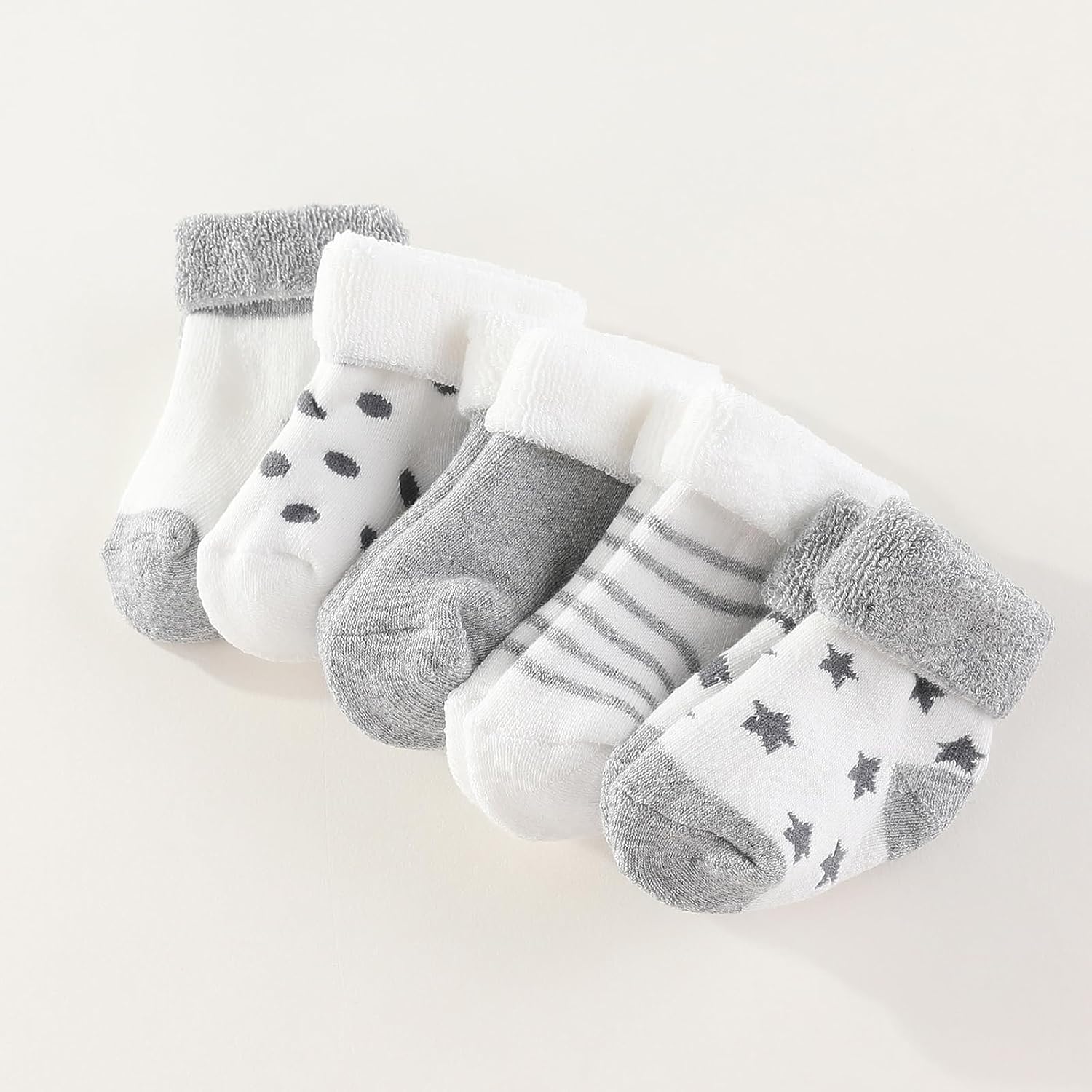 Baby Hats Mittens and Socks Set Cotton Newborn Hat Beanie Soft Infant Girls Boys Caps Gloves 0-6