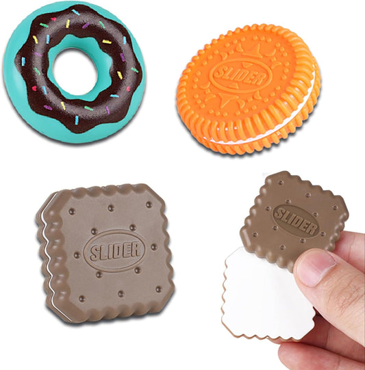 3pcs Haptic Coin Magnetic Fidget Slider, Magnetic Push Slider ADHD Sensory Toys Desk Office Fidget
