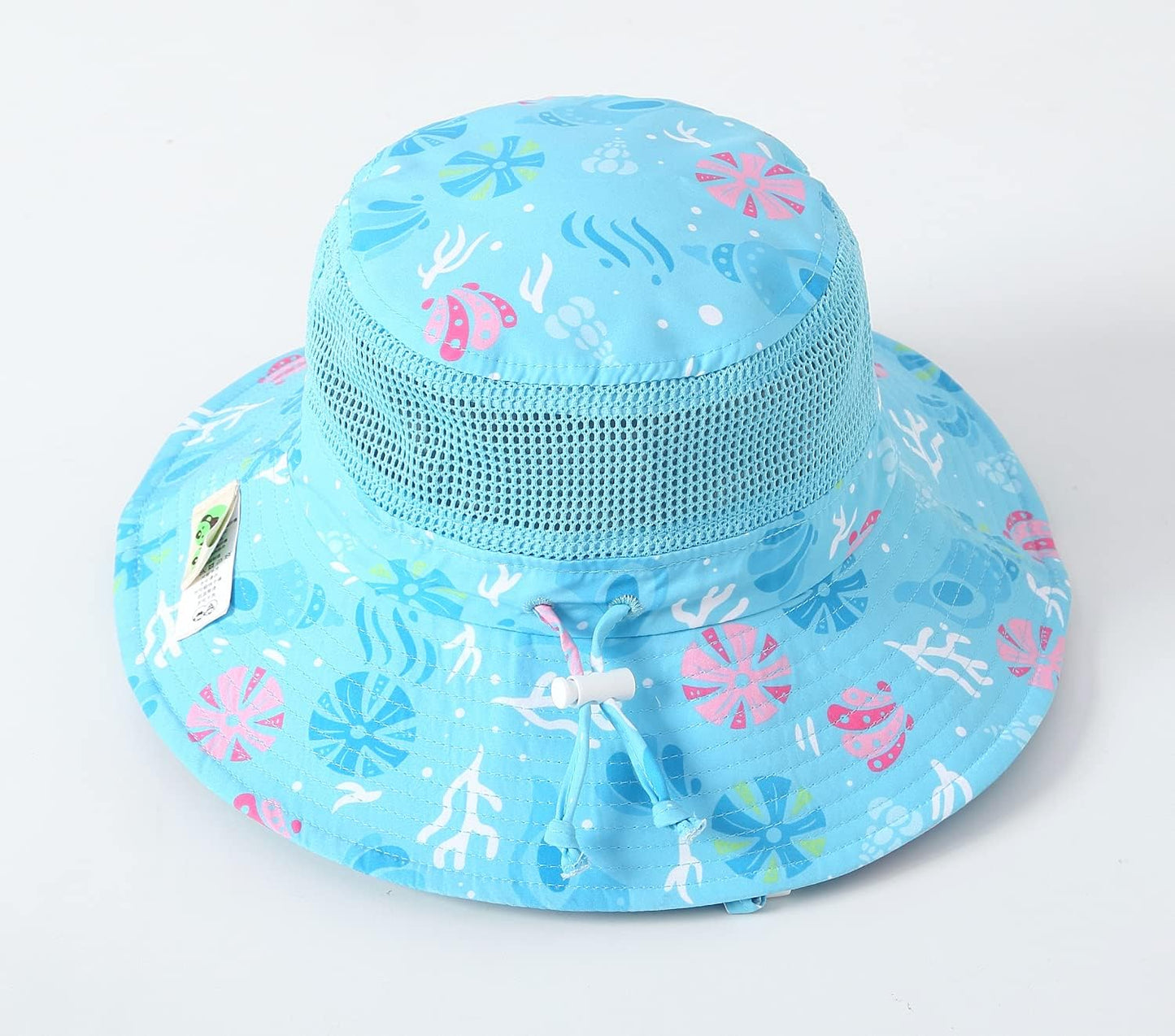Home Prefer UPF50+ Wide Brim Sun Hat Boys Girls Sun Protection Hat Zoo Beach Swim Safari Bucket Hat
