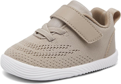 MORENDL Toddler Sneakers Baby Boys & Girls Barefoot Shoes Lightweight Breathable Walking Running