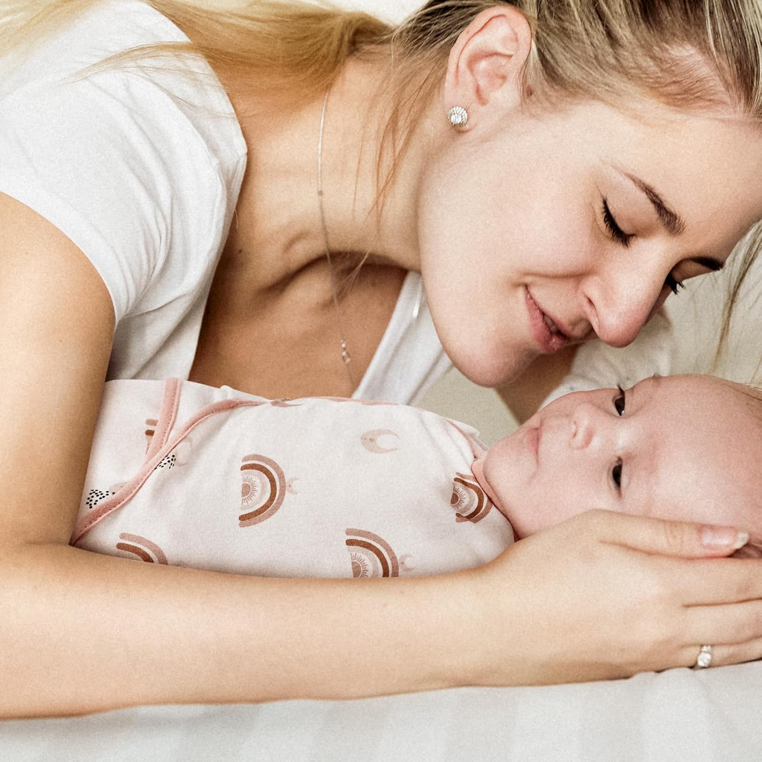 GLLQUEN BABY 3-Pack Organic Baby Swaddle Sleep Sacks for Newborn - Baby Swaddles 0-3 Months
