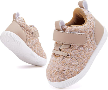 BMCiTYBM Baby Boy Girl Shoes Breathable Mesh Walking Shoes Lightweight Non-Slip Sneakers Infant