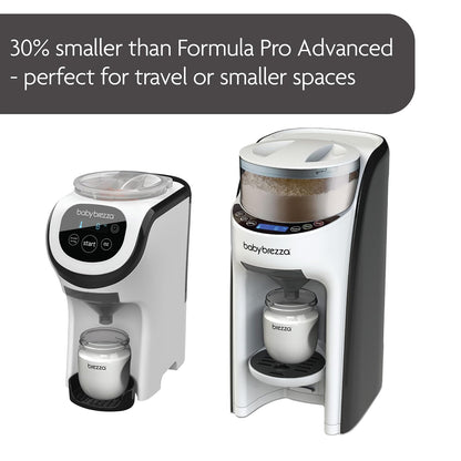 Baby Brezza Formula Pro Mini Baby Formula Mixer Machine Fits Small Spaces and is Portable for