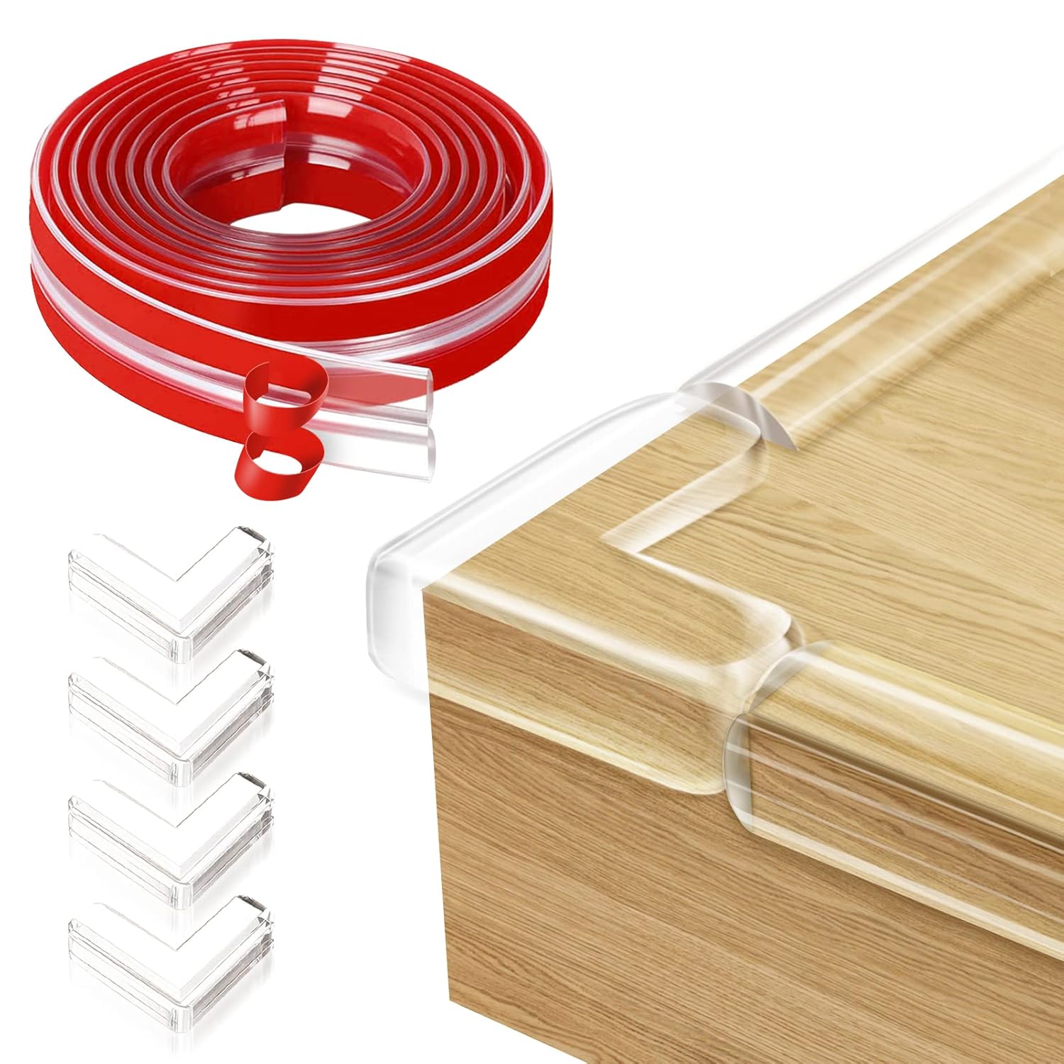 Edge Protector Baby Proofing Corner Protectors Clear Corner Guards Silicone Child Safety Edge