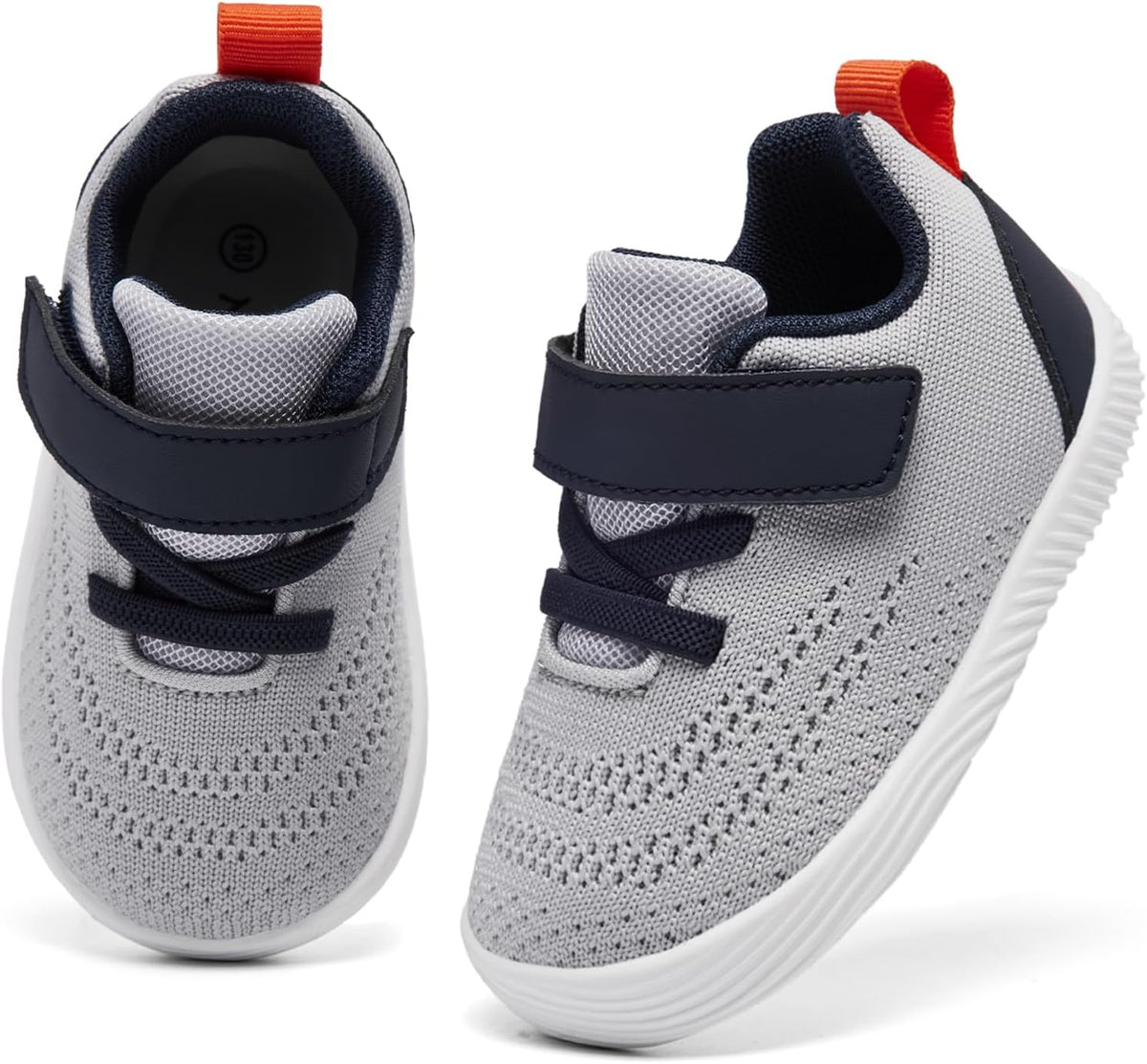MORENDL Toddler Sneakers Baby Boys & Girls Barefoot Shoes Lightweight Breathable Walking Running