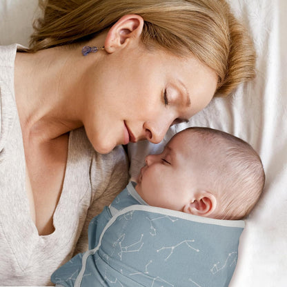 Organic Baby Swaddle Sleep Sacks, 3-Pack Swaddles for Newborns Baby Essentials, Infant 0-3 Months
