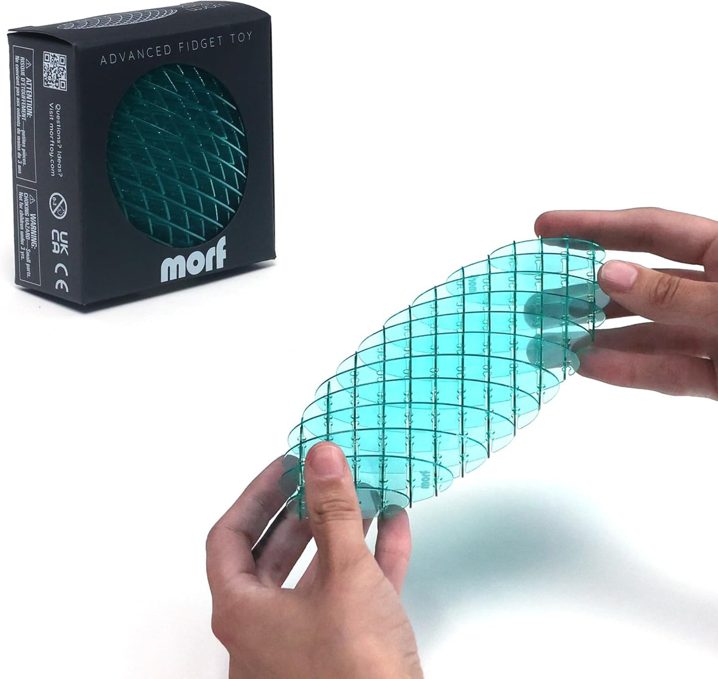 Morf Fidget Worm Toy - Desk Fidgets for Adults - Cool Satisfying Worm Fidget Sensory Toys - Fun and
