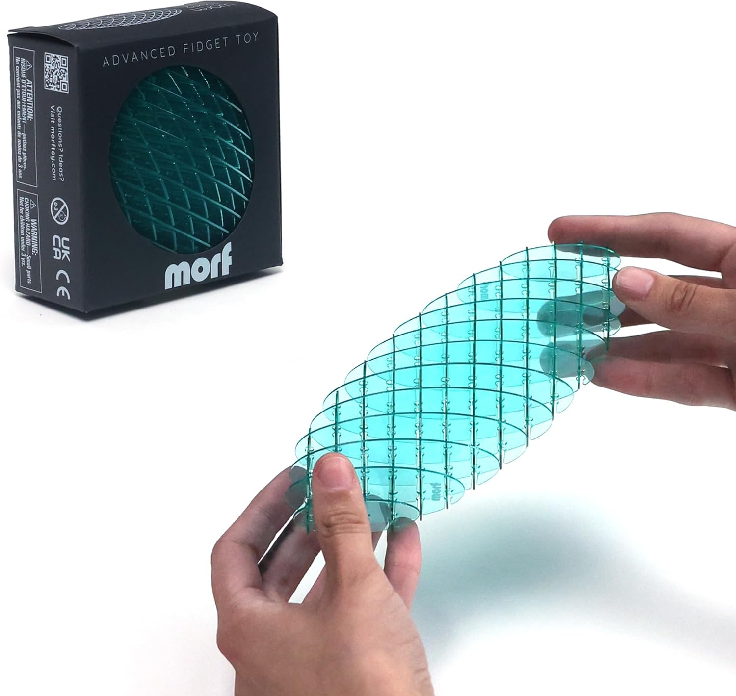 Morf Fidget Worm Toy - Desk Fidgets for Adults - Cool Satisfying Worm Fidget Sensory Toys - Fun and