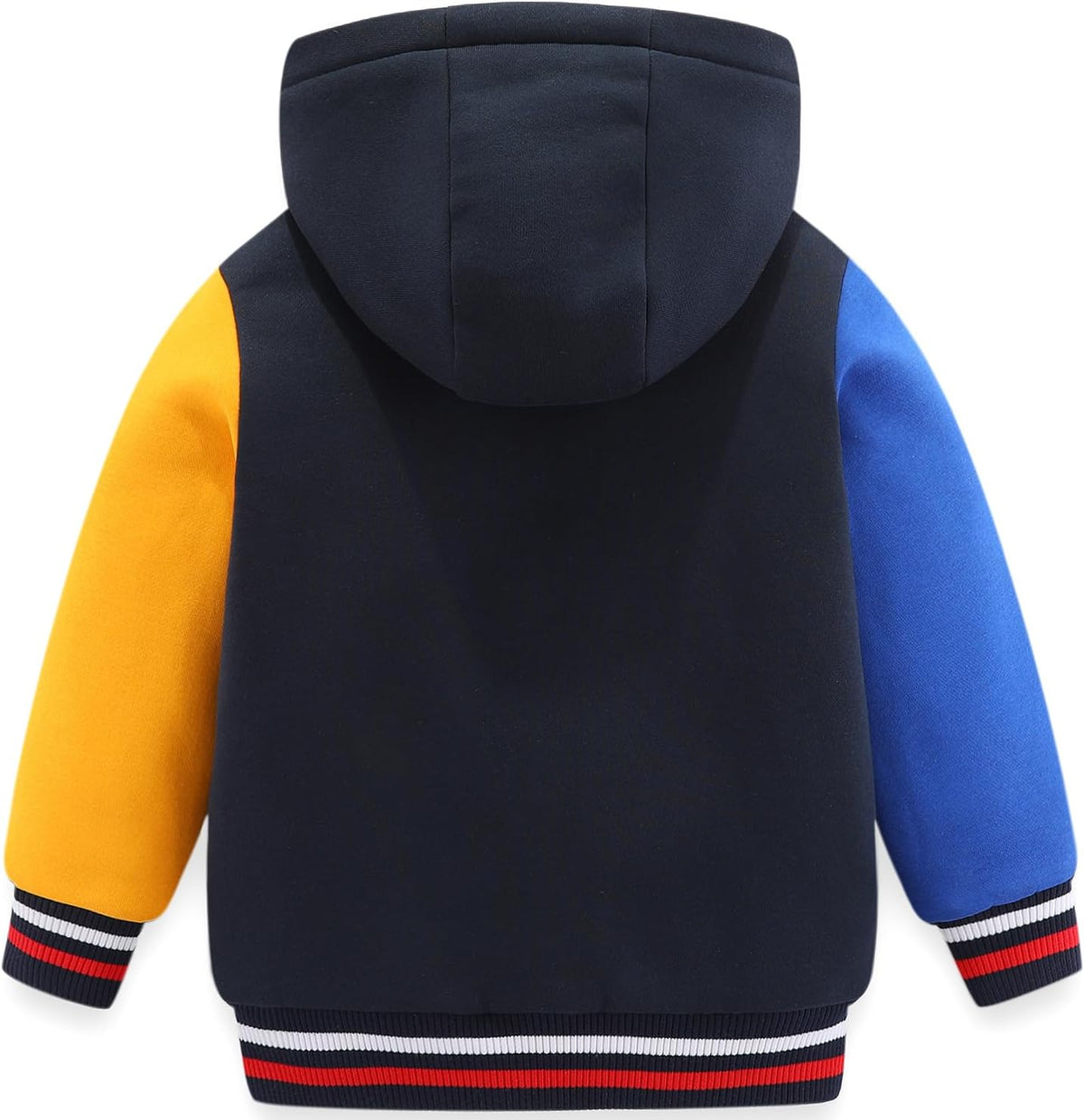 Bumeex Kids Boy's Girl's Sherpa Fleece Lined Jacket Spring Fall Winter Zip up Sweatshirt Hoodie