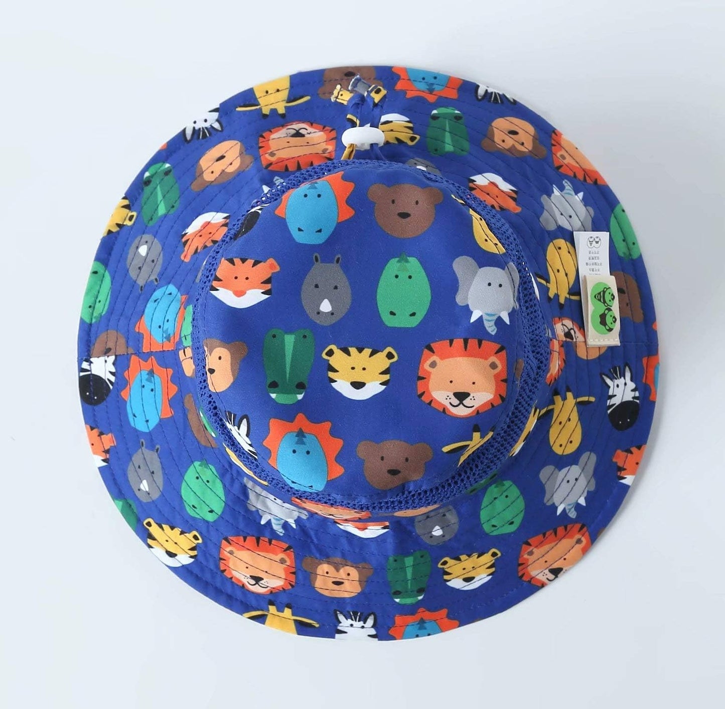 Home Prefer UPF50+ Wide Brim Sun Hat Boys Girls Sun Protection Hat Zoo Beach Swim Safari Bucket Hat