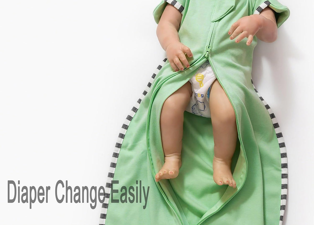 Baby Transition Swaddle 2-Pack, Newborn Sleep Sack, Arms Up Design (Arms In/Out), Infant Swaddle