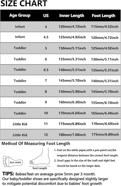 MORENDL Toddler Sneakers Baby Boys & Girls Barefoot Shoes Lightweight Breathable Walking Running