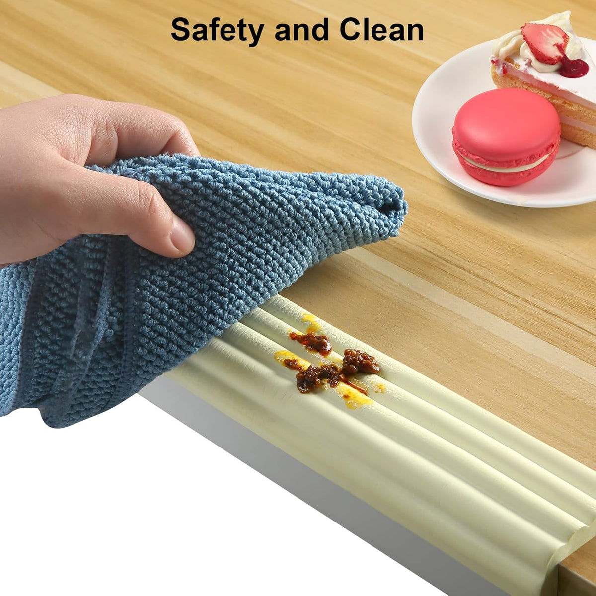 Upgrade Baby Proofing Edge Corner Protector,16.4ft Edge Guards Padding with 3M Adhesive, Extra-Wide