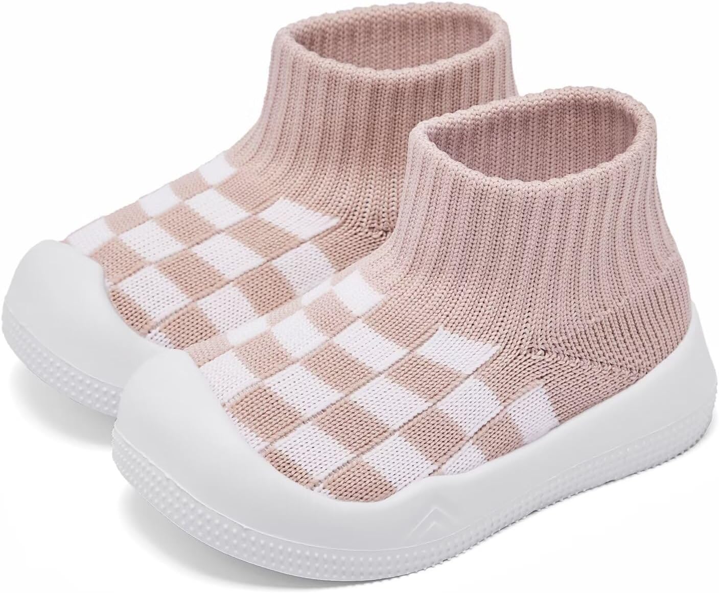 Eashi Baby Boy Girl Non-Skid Indoor Infant Walking Shoes Breathable Warm Elastic Sock Shoes with