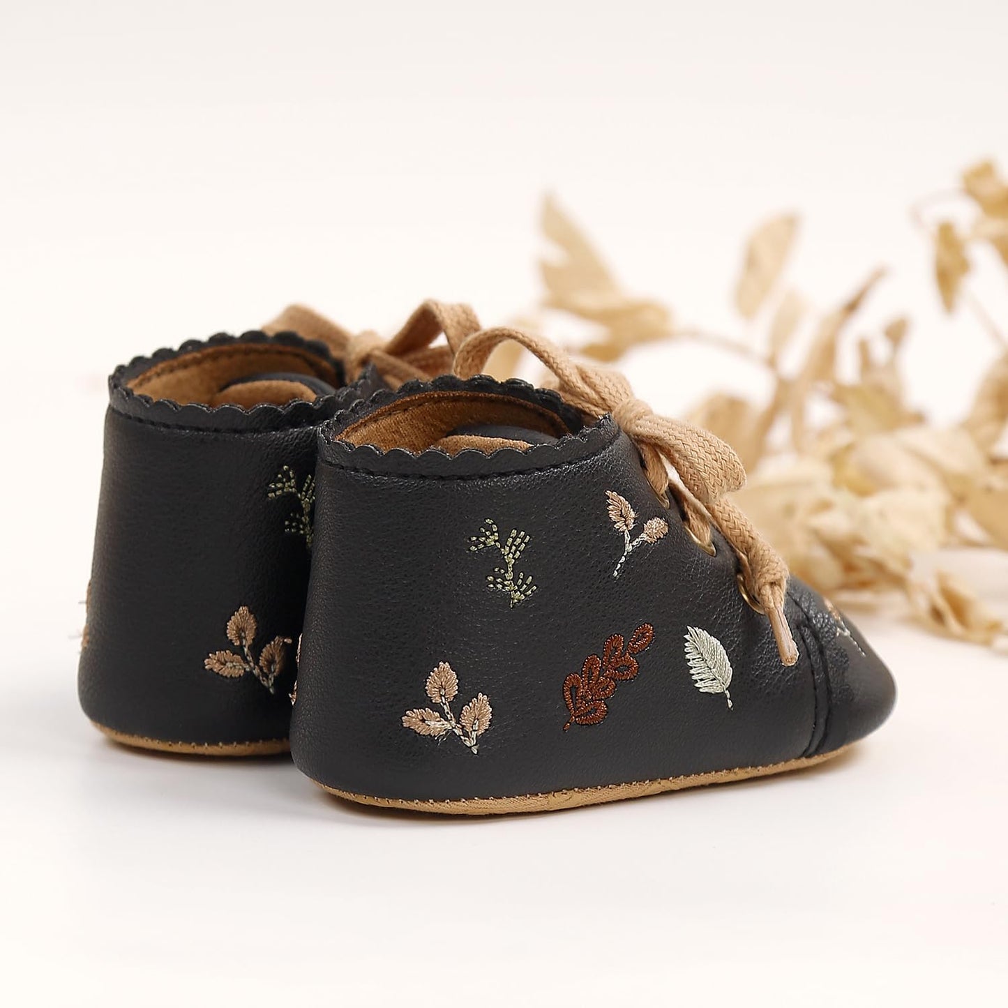 Baby Shoes Mary Jane Flats Non Slip Soft Sole Infant Toddler Sneakers First Walkers Party Christmas