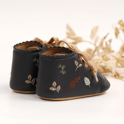 Baby Shoes Mary Jane Flats Non Slip Soft Sole Infant Toddler Sneakers First Walkers Party Christmas
