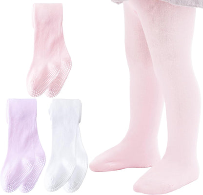 Mini angel Baby Tights Non Slip Baby Girl Tights Seamless Cotton Pantyhose Toddler Stockings Winter