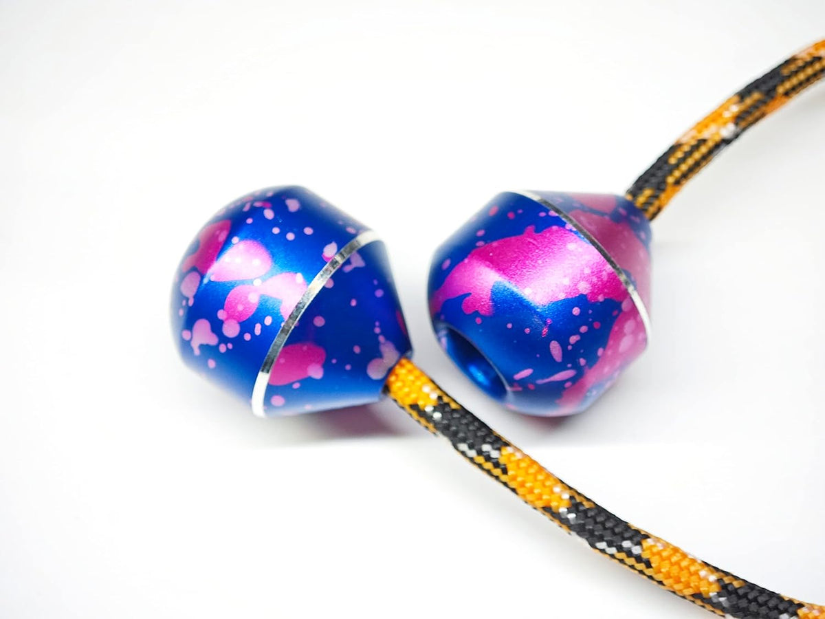 Begleri Fidget Beads - Worry Fidget Beads Spin & Bump - Made of Aluminum Alloy - Creates a Bit of