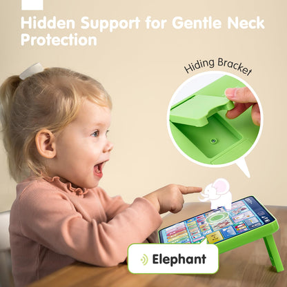 hahaland 5-Language Learning Tablet Toy for Toddler 1-3 with Speech Therapy