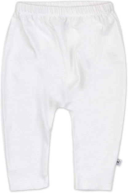 HonestBaby Multipack Harem Pants Roomy Fit Pull on Bottoms 100% Organic Cotton for Infant Baby