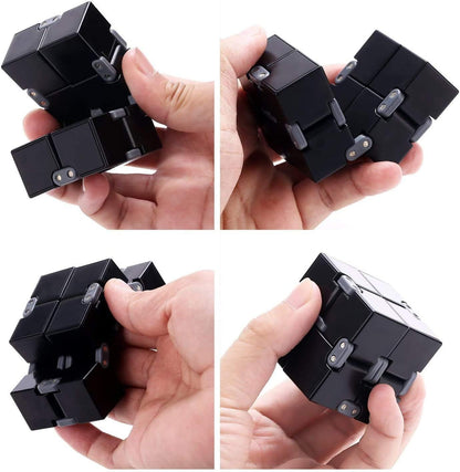 Handheld Mini Fidget Toy Set Fidget,Infinity Cube,Fidget Cube,Glow in The Dark Fidget Spinner