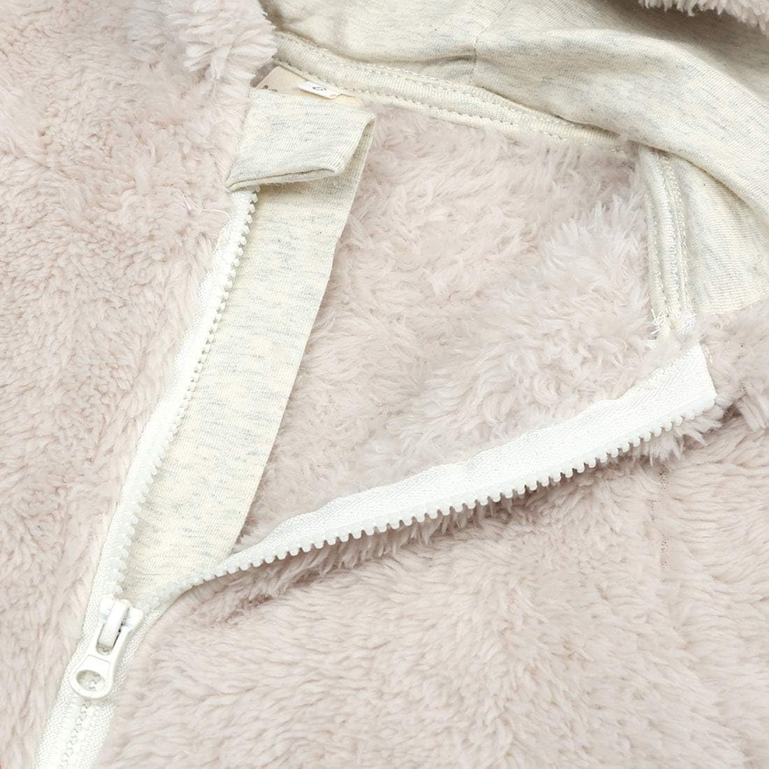 Newborn Baby Snowsuit Fleece Lined Onesie Outfits Warm Hooded Romper for Infant