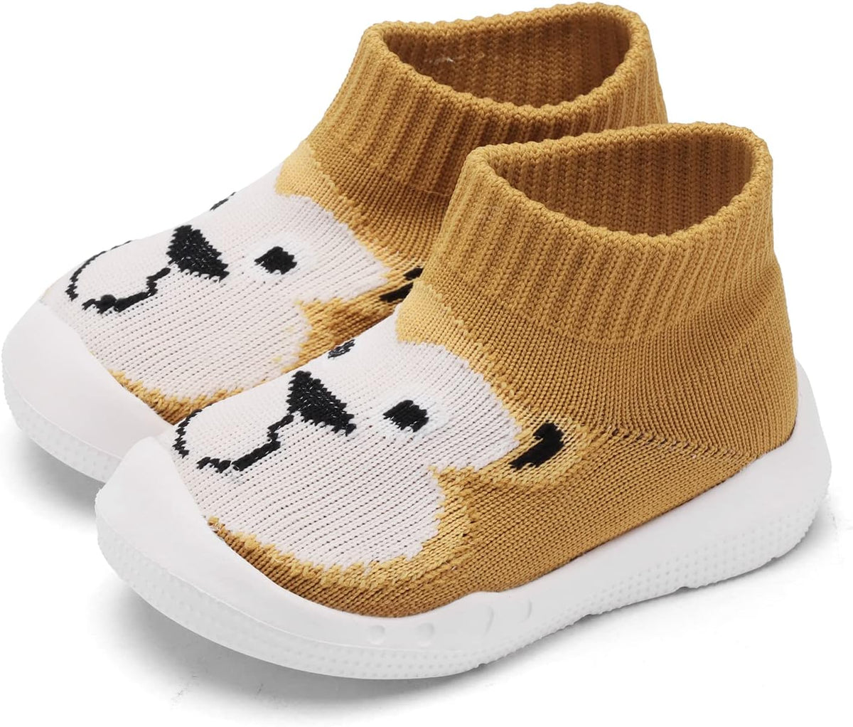 Engtoy Baby Shoes & Socks - Non-Slip Breathable Slippers with Soft Rubber Sole - Baby Boys & Girls