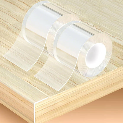 2 Rolls Clear Soft Corner Protectors for Furniture Strip,Sharp Edge & Table Bumper,Window Edge,Wall