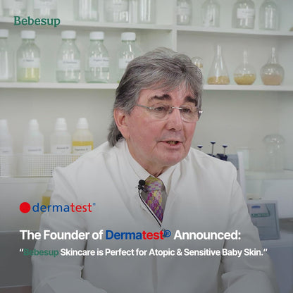 BEBESUP- 베베숲 Daily Hydration Baby Lotion | Korean Skincare for Sensitive & Atopic Skin 100-Hour