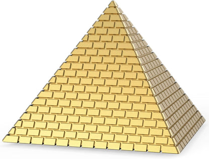 Egyptian Fidget Spinner Toy for Kids Adults, Metal Pyramid Fingertip Hand Finger Spinner, Heavy