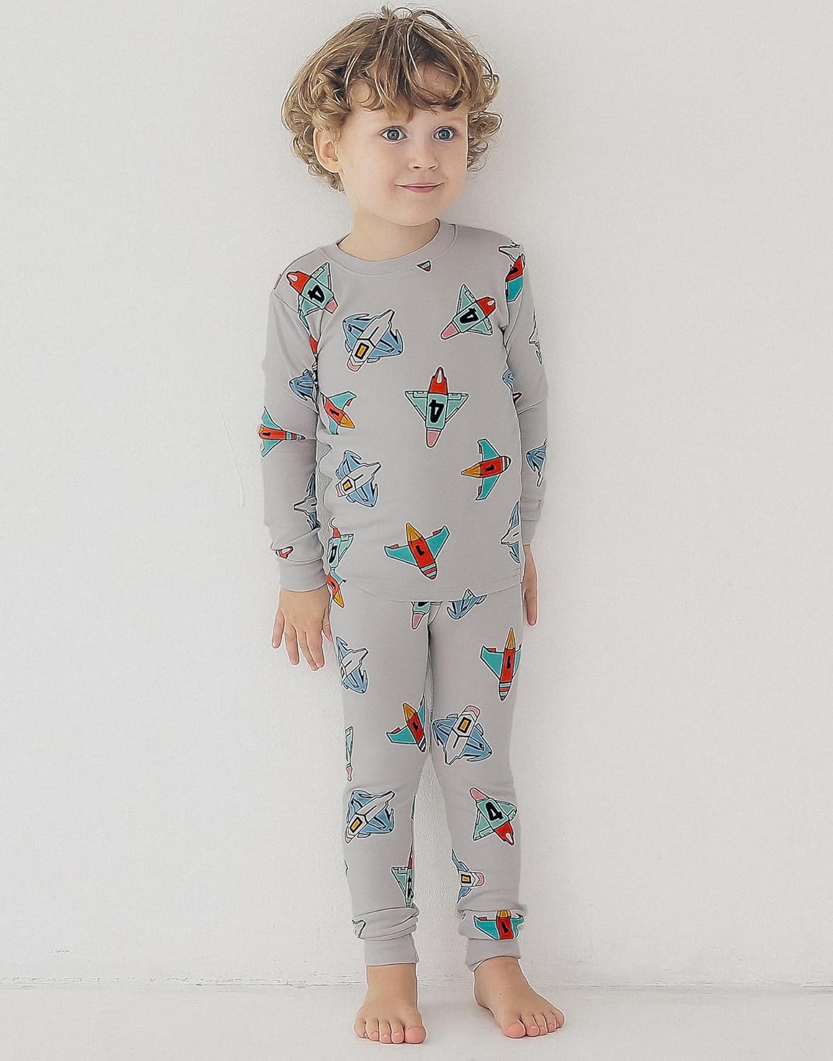 VAENAIT BABY 6M-12Y Kids Unisex Girls & Boys Soft Comfy Modal Tencel Sleepwear Pajamas 2pcs or 4pcs