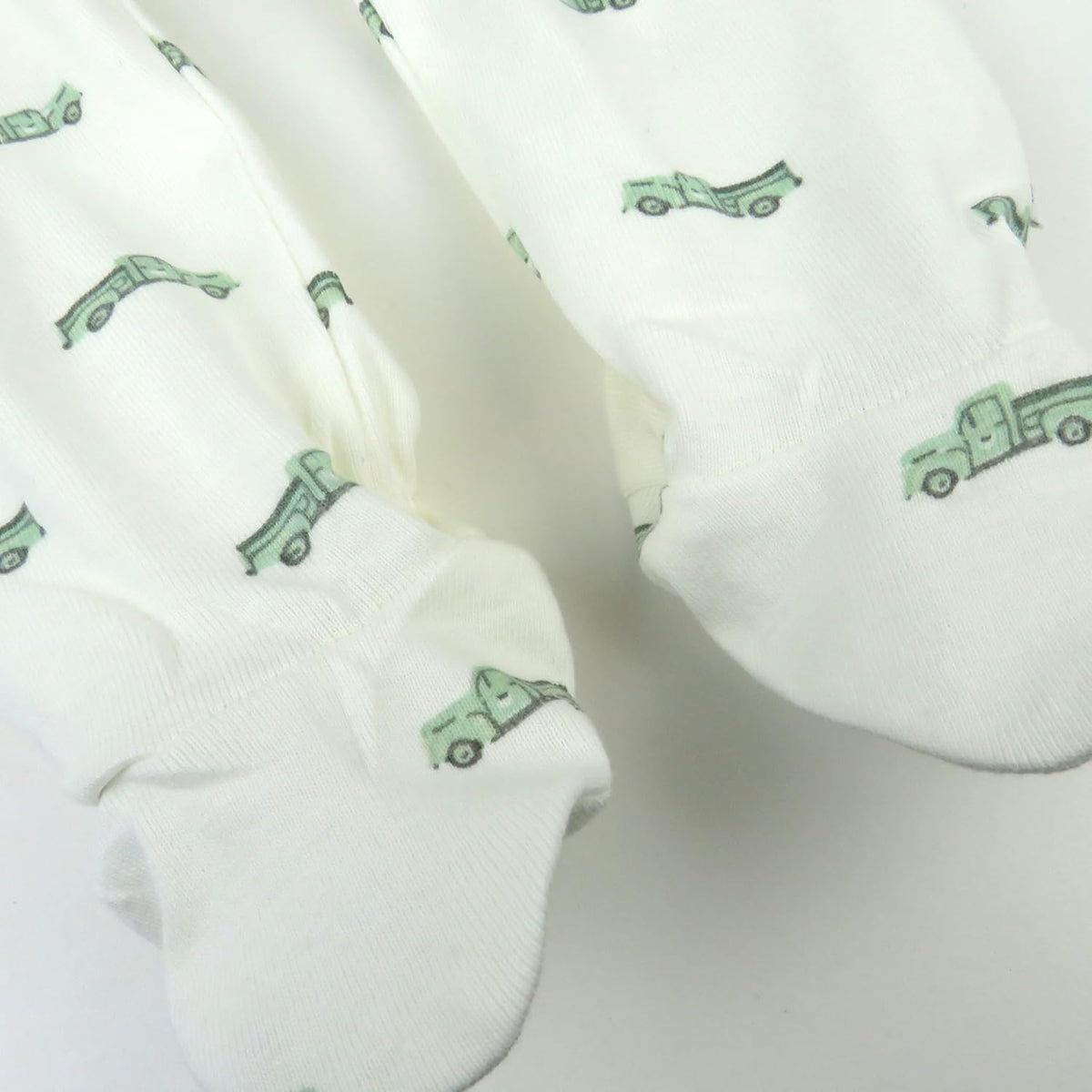 HonestBaby 3-pack Footed Pants Roomy Fit Pull on Bottoms 100% Organic Cotton for Infant Baby Boys