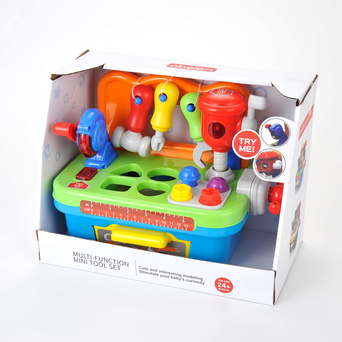 Toddler Tool Bench Toys for 1 Year Old Boy, Kids Tool Bench Toys for Toddlers 1-3, Multifunctional