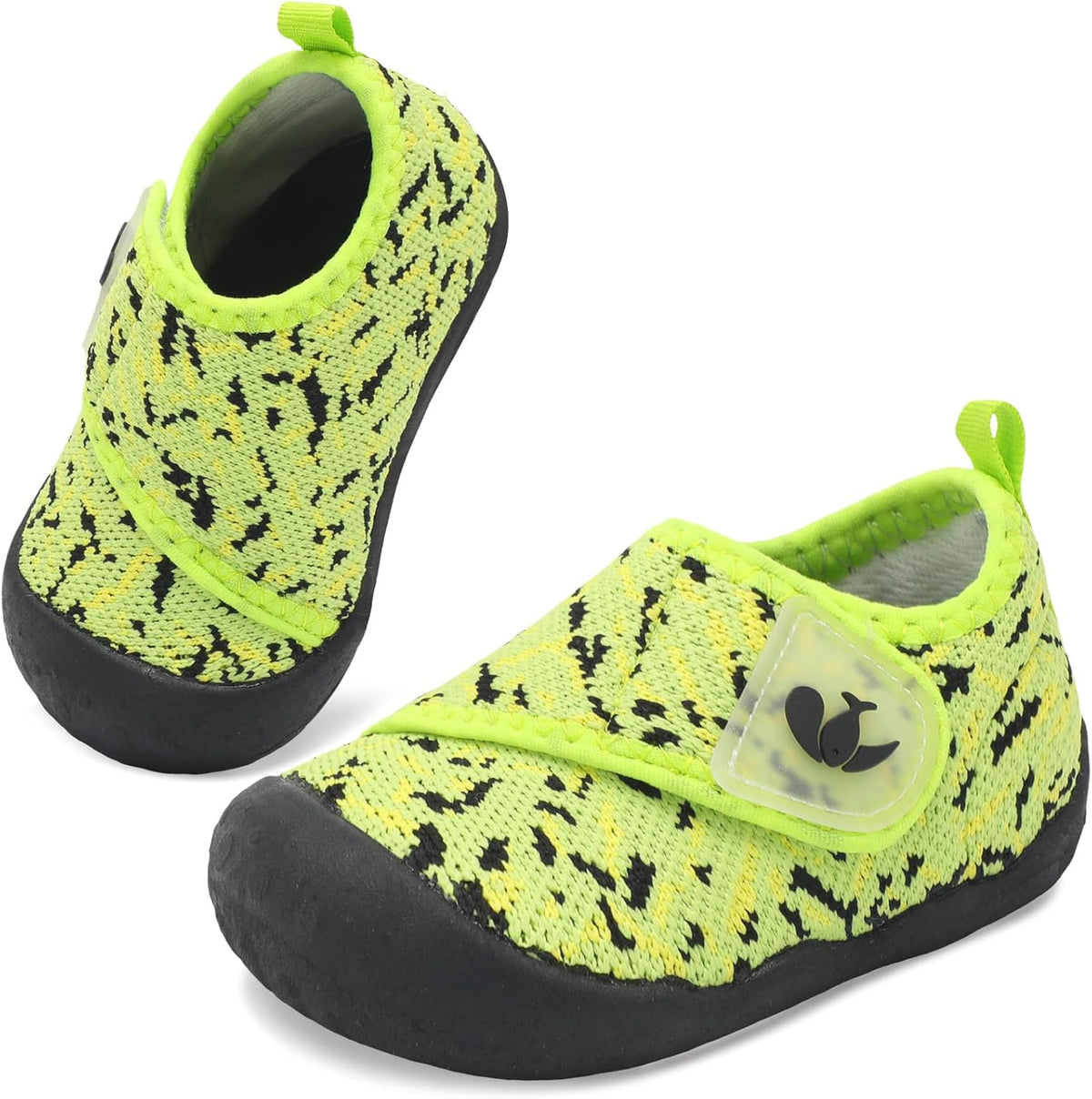 FEETCITY Baby First Walking Shoes Wide Baby Shoes Infant Sneakers Newborn Crib Shoe Barefoot