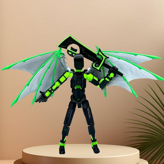 (Assembly Completed) T13 Action Figure Set, Titan 13 Action Figures, 3D Printed Dummy 13