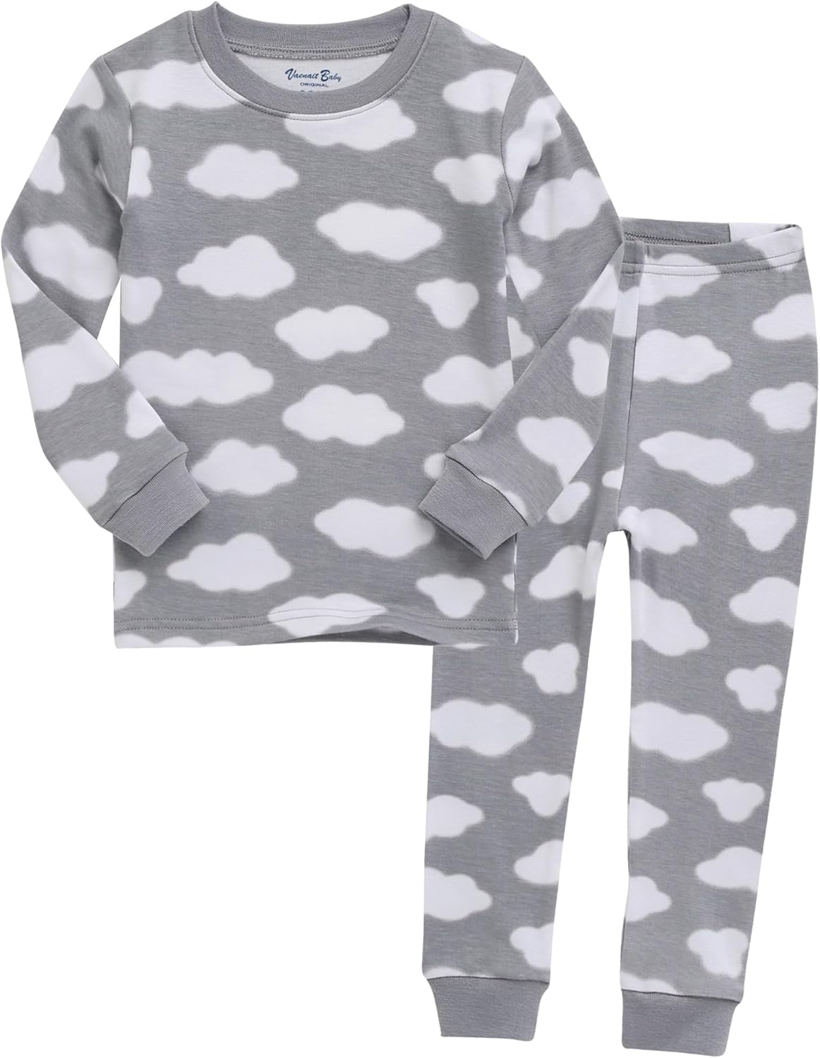 VAENAIT BABY 6M-12Y Kids Unisex Girls & Boys Soft Comfy Modal Tencel Sleepwear Pajamas 2pcs or 4pcs
