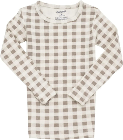 AVAUMA Baby Boys Girls Pajama Set 6M-7T Kids Cute Toddler Snug fit Pattern Design Pjs Cotton