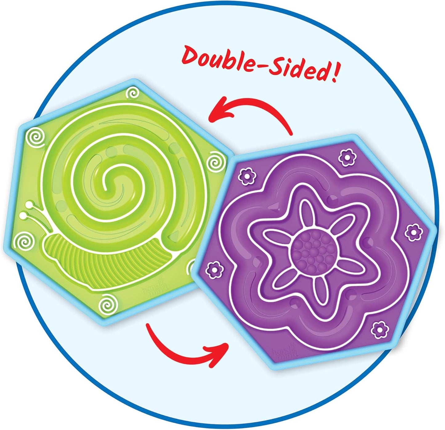 hand2mind Mindful Maze Garden Pack, Tactile Sensory Toys for Toddlers, Anxiety Relief Items, Calm