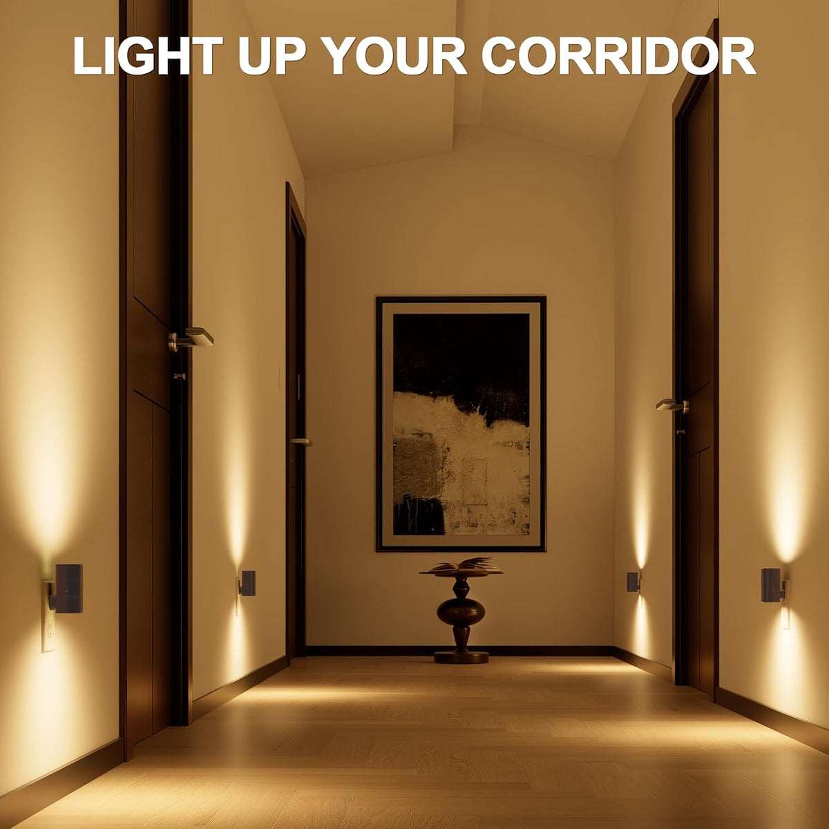 NIORSUN Night Lights Plug Into Wall,Plug in Night Light with 3 Light Modes,Ultra-Slim Design,Dusk
