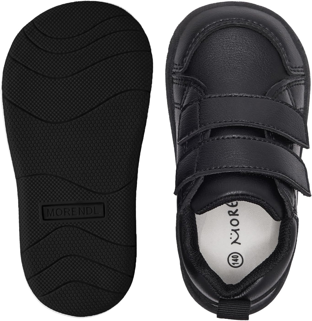 MORENDL Wide Toe Box Shoes Toddler Barefoot Shoes Baby Walking Shoe Boy Girl Non-Slip Zero Drop